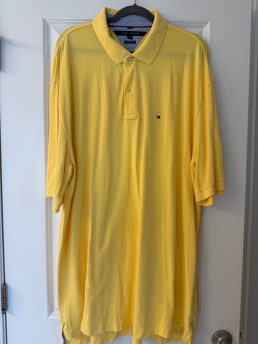 Tommy Hilfiger Bright Yellow Short-Sleeve Polo